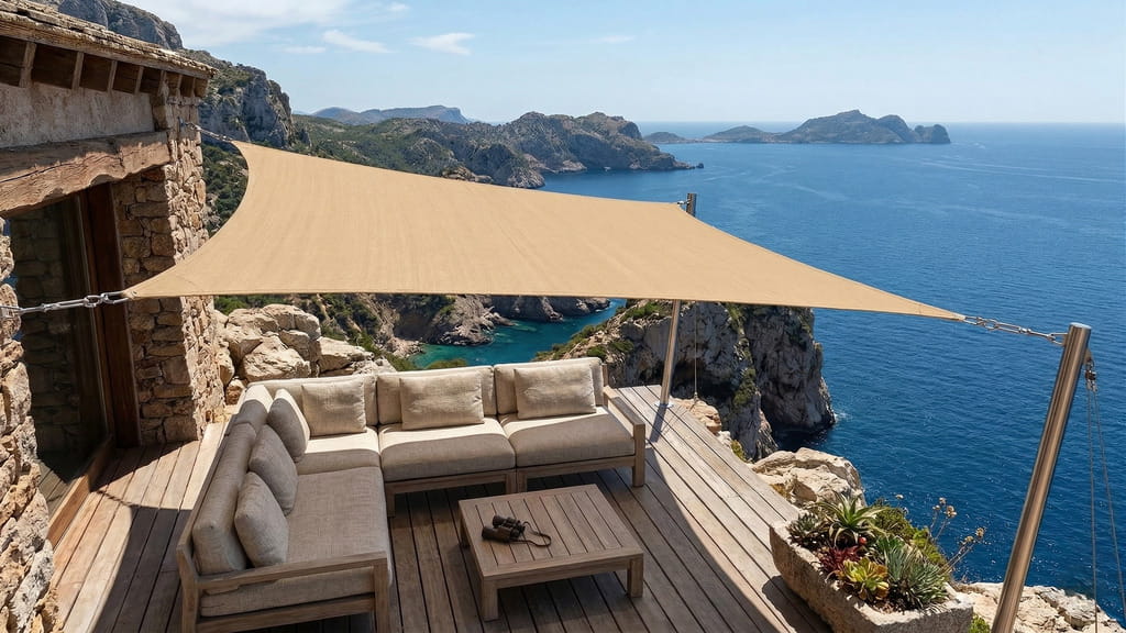 Toile d'Ombrage Rectangulaire