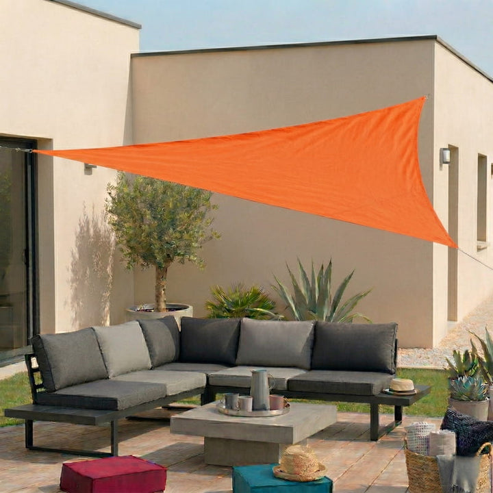 Toile d'ombrage Triangulaire Orange