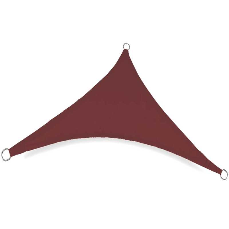 sonnensegel bordeaux Rechteckig Burgunderrotes – Toile d'Ombrage Fahrrad Komponenten Color:Satin Aluminum Hjørundfjord Camping